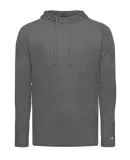 Badger Sportswear 4905 Tri-Blend Surplice Hooded L in Graphite heather