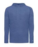 Badger Sportswear 4905 Tri-Blend Surplice Hooded L in Royal heather