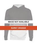 Badger Sportswear 2404 Youth Hex 2.0 Hooded Sweats Burnt Orange