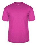 Badger Sportswear 2940 Youth Triblend T-Shirt in Hot pink heather