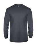 Badger Sportswear 2944 Youth Triblend Long Sleeve  in Navy heather