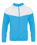 Badger Sportswear 2722 Youth Sprint Outer-Core Jac in Columbia blue/ white