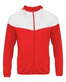 Badger Sportswear 2722 Youth Sprint Outer-Core Jac in Red/ white