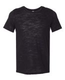 Bella + Canvas 6416 Ladies' Relaxed Vintage Slub T in Solid black slub