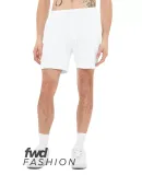 Bella + Canvas 3724 FWD Fashion Unisex Short in White