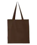 Q-Tees Q125300 14L Shopping Bag Chocolate
