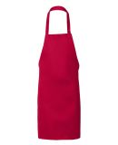 Q-Tees Q2010 Butcher Apron in Red