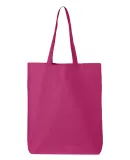 Q-Tees QTBG 12L Economical Tote Hot Pink