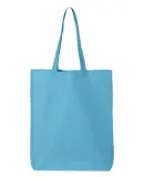 Q-Tees QTBG 12L Economical Tote Turquoise