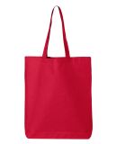 Q-Tees QTBG 12L Economical Tote in Red