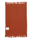 Q-Tees T100 Fringed Fingertip Towel Orange