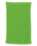 Q-Tees T18 Budget Rally Towel in Lime
