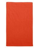 Q-Tees T18 Budget Rally Towel in Orange