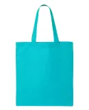 Q-Tees QTB Economical Tote in Turquoise