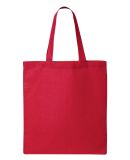 Q-Tees QTB Economical Tote in Red