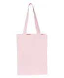 Q-Tees Q1000 12L Gussetted Shopping Bag Light Pink