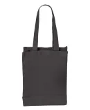 Q-Tees Q1000 12L Gussetted Shopping Bag Charcoal