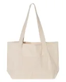 Q-Tees Q125800 20L Small Deluxe Tote Natural/ Natural