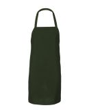 Q-Tees Q4010 Bib Apron in Forest