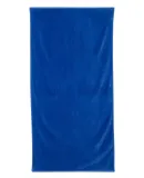 Q-Tees QV3060 Velour Beach Towel in Royal