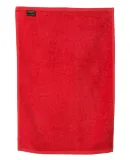 Q-Tees T300 Deluxe Hemmed Hand Towel Red