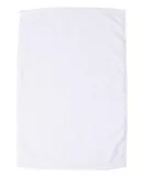 Q-Tees T300 Deluxe Hemmed Hand Towel White