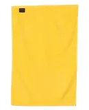 Q-Tees T300 Deluxe Hemmed Hand Towel Yellow