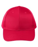 Big Accessories BX020SB Adult Structured Twill 6-P RED