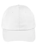 Big Accessories BX880SB Unstructured 6-Panel Cap WHITE