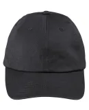 Big Accessories BX880SB Unstructured 6-Panel Cap BLACK