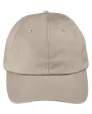 Big Accessories BX880SB Unstructured 6-Panel Cap KHAKI