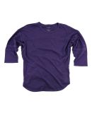 Boxercraft T19 Women's Garment-Dyed Vintage Jersey in Purple