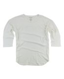 Boxercraft T19 Women's Garment-Dyed Vintage Jersey in White