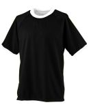 Augusta Sportswear 217 REVERSIBLE PRACTICE JERSEY in Black/ white