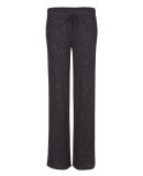 Boxercraft L10 Women's Cuddle Fleece Wide Leg Pant in Black heather