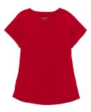 Boxercraft T57 Women's Vintage Cuff T-Shirt in Red