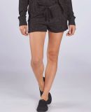 Boxercraft L11 Women's Cuddle Fleece Shorts in Black heather