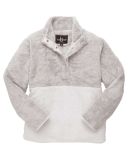 Boxercraft FZ01 Fuzzy Fleece Pullover Oxford Stripe/ Natural