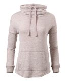 Boxercraft L12 Women's Cuddle Cowl Pullover in Espresso heather