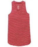 Boxercraft T89 Women's Margo Tank Red Stripe