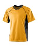 Augusta Sportswear 243 WICKING SOCCER SHIRT in Gold/ black