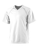 Augusta Sportswear 243 WICKING SOCCER SHIRT in White/ white