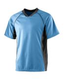 Augusta Sportswear 243 WICKING SOCCER SHIRT in Columbia blue/ black