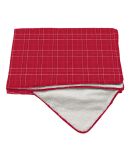 Boxercraft FQ01 Everest Blanket in Crimson field day plaid