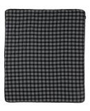 Boxercraft FQ01 Everest Blanket in Charcoal/ black buffalo