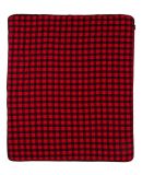 Boxercraft FQ01 Everest Blanket in Red/ black buffalo