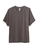 Jerzees 45WR Women's Modal Stretch Boyfriend T-Shi in Charcoal heather