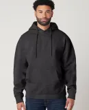 Cotton Heritage M2650 Heavyweight Hoodie in Charcoal heather