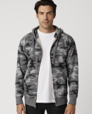 Cotton Heritage M2781C Premium Full-Zip Hoodie in Riverstone camo discontinued
