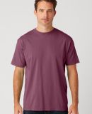 Cotton Heritage OU1690 Garment Dye Short Sleeve in Plum wine